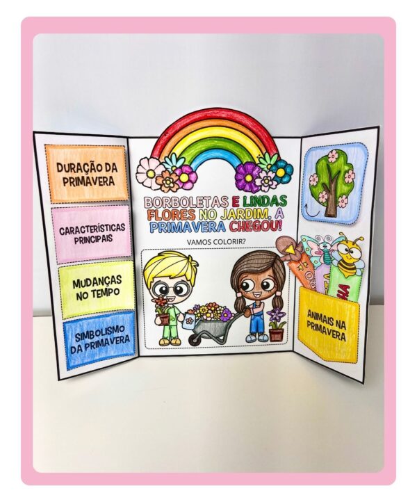 ATIVIDADE DE PRIMAVERA - LAPBOOK - Image 6