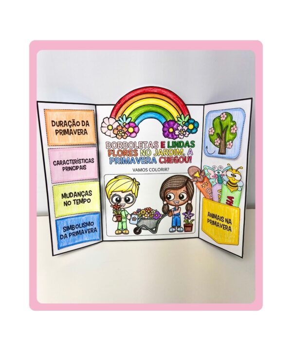 ATIVIDADE DE PRIMAVERA - LAPBOOK