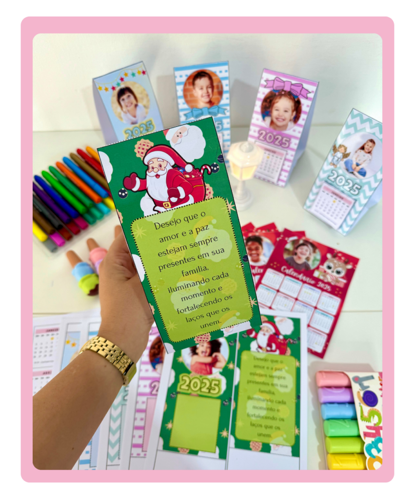 CALENDÁRIO DE MESA 2025 – Educação Infantil - Mundo Pedagógico