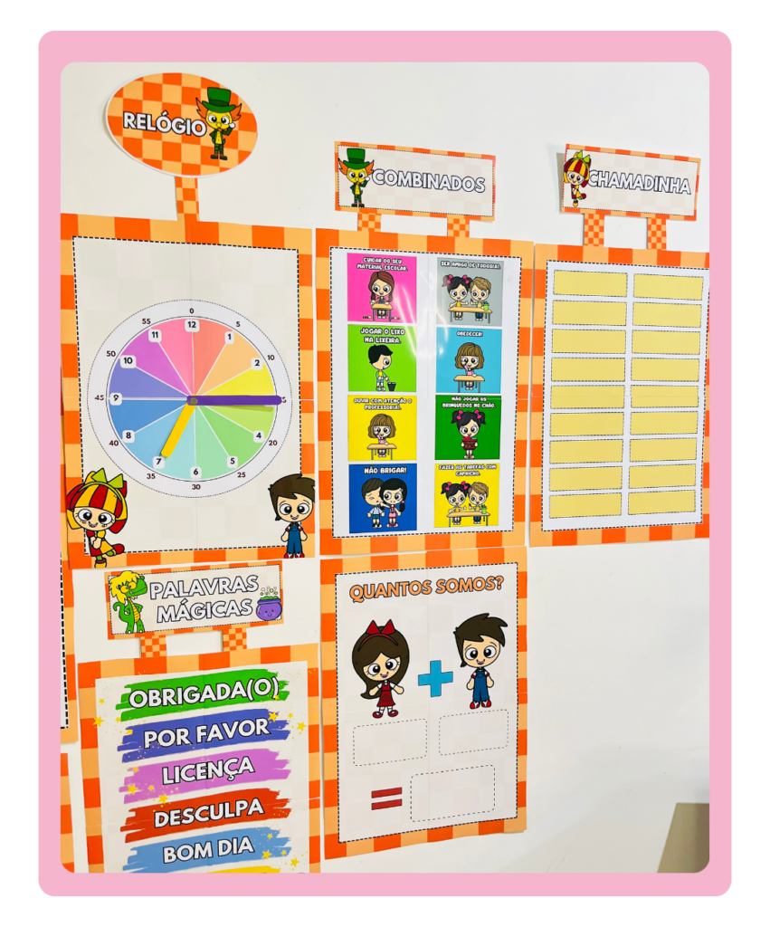 KIT DE DECORAÇÃO DE SALA DE AULA - Mundo Pedagógico